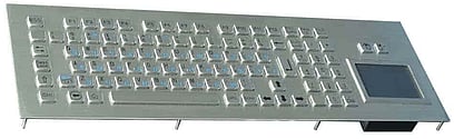 Rugged metal keyboards