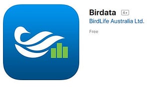 Birdata app on the Apple App store