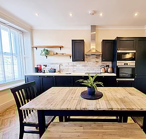 The Last Bank Kitchen / Dining Area