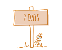 Under 3yrs - 2 days fee schedule Little Moa's