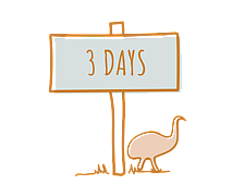 Over 3yrs - 3 days per week fees