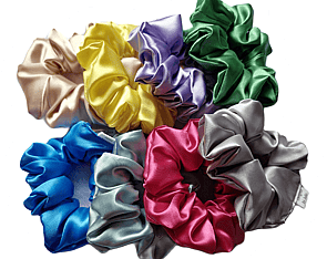 Satin Scrunchies - Delights