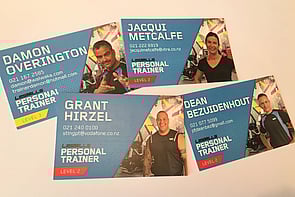 Photos taken in my office but the team at Les Mills layer the photo onto their background