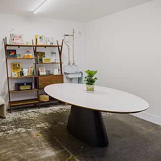 The 'Classic' studio, cosy and suitable for any creative starting with plans to grow. Size ranges from 140 - 180 sqft.