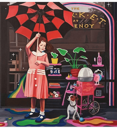  Magnolia 1000 Piece Jigsaw Puzzle Umbrella