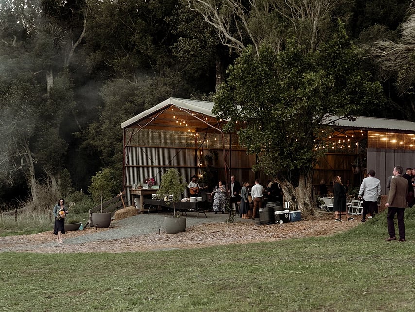 open aired wedding venue