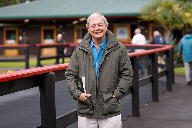 William Haggas at the New Zealand Bloodstock National Yearling Sales at Karaka -  Photo: Angelique Bridson