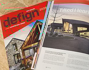 2026 Defign Magazine Feature: Tilted Heart