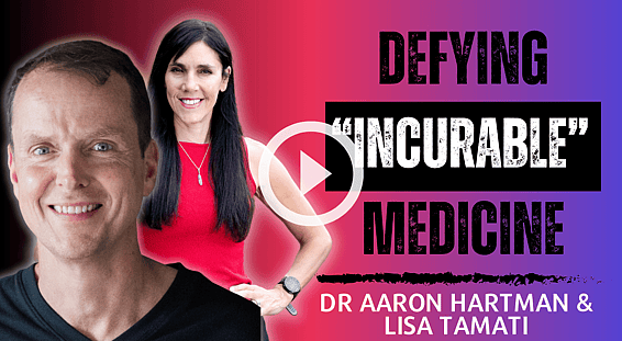 Podcast episode thumbnail - Defying Incurable Medicine with Dr Aaron Hartman and Lisa Tamati
