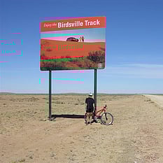 Birdsville Track sign 