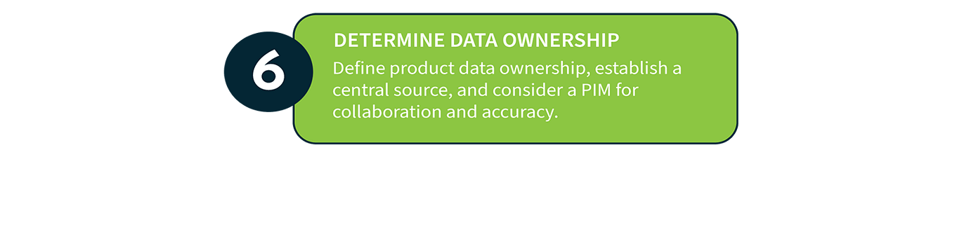 6: Determine data ownership