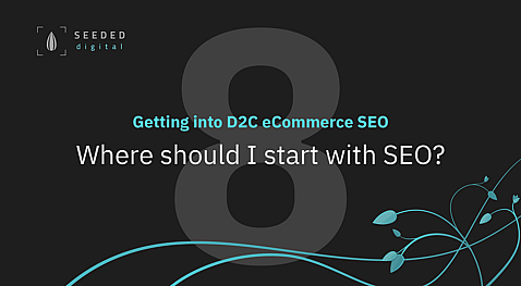 Episode 8 - Where should I start with SEO? - Getting into D2C eCommerce SEO video series