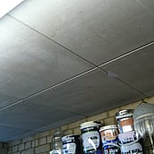Asbestos insulation board ceiling tiles