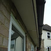 Asbestos insulation soffit boards