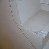 Asbestos containing stair nosing