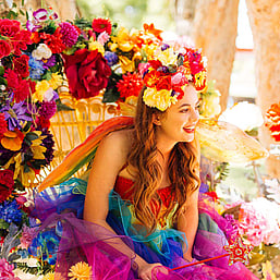 Rainbow Fairy Smiling