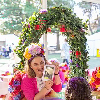 Flower Fairy Smiling