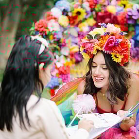 Rainbow Flower Fairy Reading Story