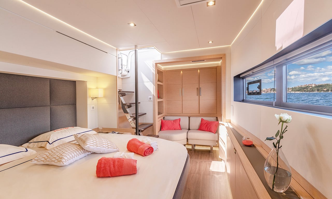 Luxury catamaran Croatia