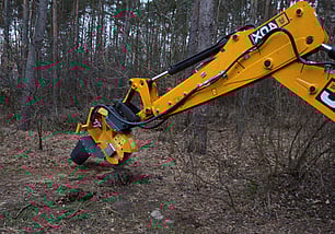 Stump grinder FP for excavators