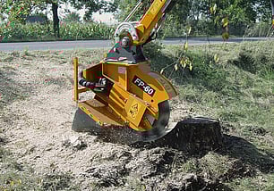 Stump grinder for power arms FP