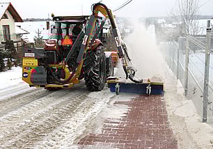 Power Arm mounted Sweeper ZMX160