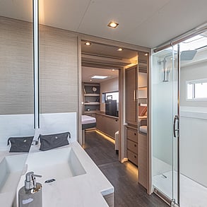 Luxury catamaran Solomar