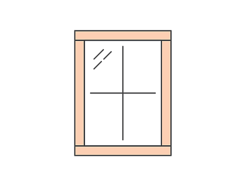 Timber and aluminium windows