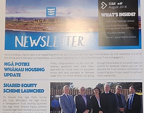 First Iwi shared equity scheme - Westpac Bank and Nga Potiki