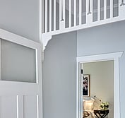 Entry Hall with new fretwork.