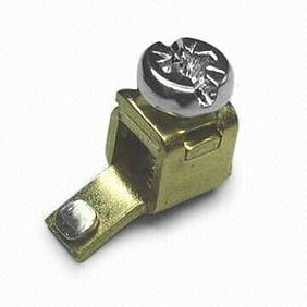 Screw terminal contact