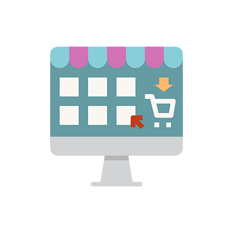 Graphic of a computer screen