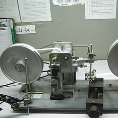 RCA abrasive test machine