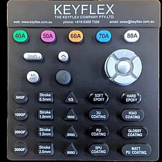 Keyflex demonstration sample keypad