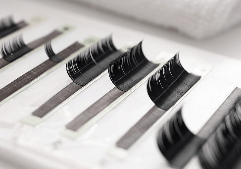 Image of eyelash extensions at Princess Nails Spa and Beauty