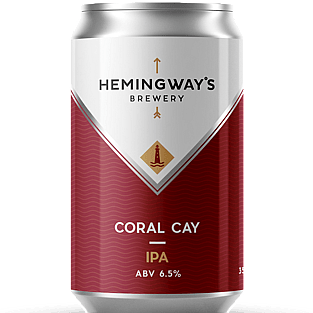 Hemingway's Brewery Coral Cay IPA Craft Beer