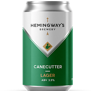 Hemingway's Brewery Canecutter Lager Craft Beer