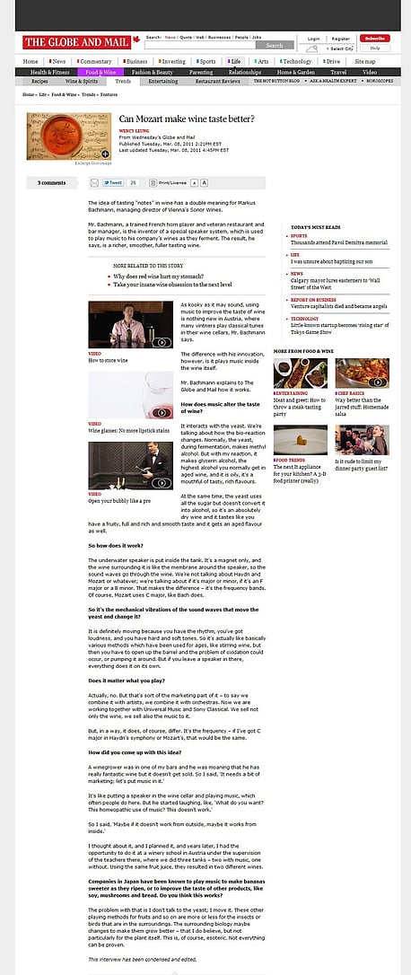 Canada The Globe and Mail