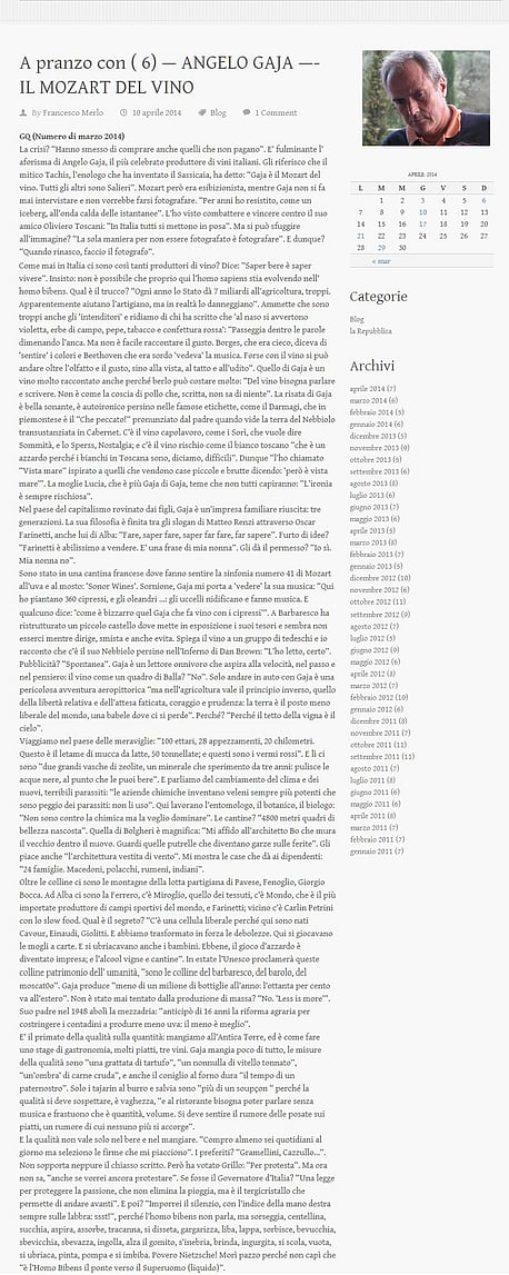 Italy Francesco Merlo