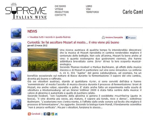 Italy Supreme Italian Wine