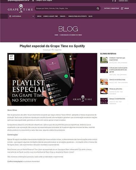 Brasil Blog Grape Times