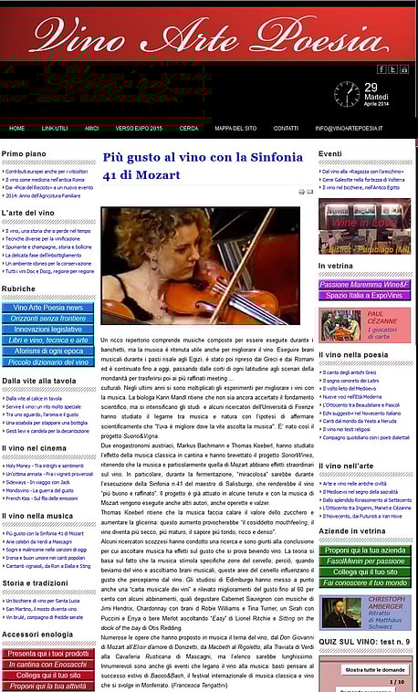 Italy Vino Arte Poesia