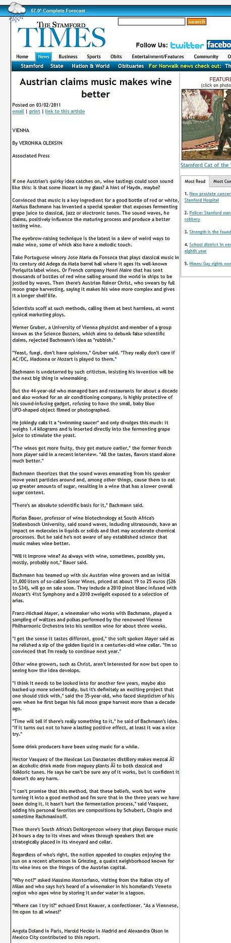 USA the Stamford Times