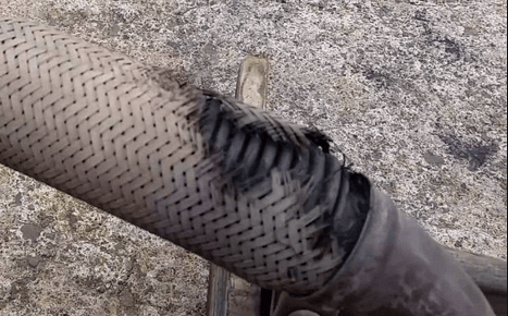 Exhaust Flex pipe leaking