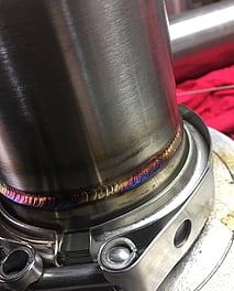 universal v band flange