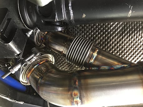 how to pipe wastegate
