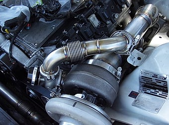 Exhaust Bellow wastegate pipe