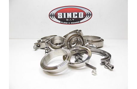 vband flange exhaust pipe