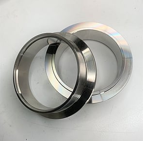 recessed vband flanges