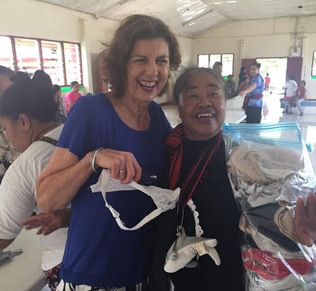 Pauline Watson in Vanuatu